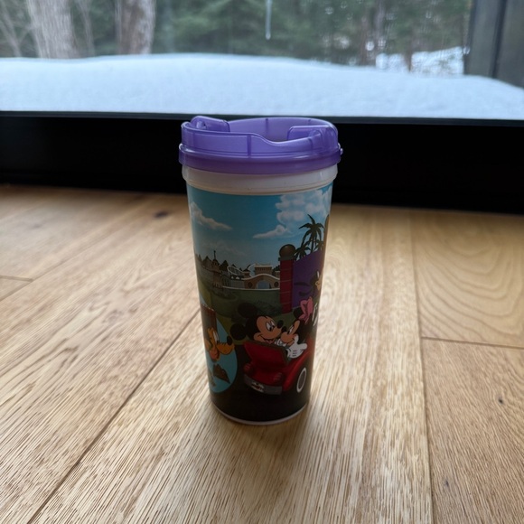WALT DISNEY WORLD TRAVEL MUG PURPLE NO HANDLE EDITION - Picture 4 of 10